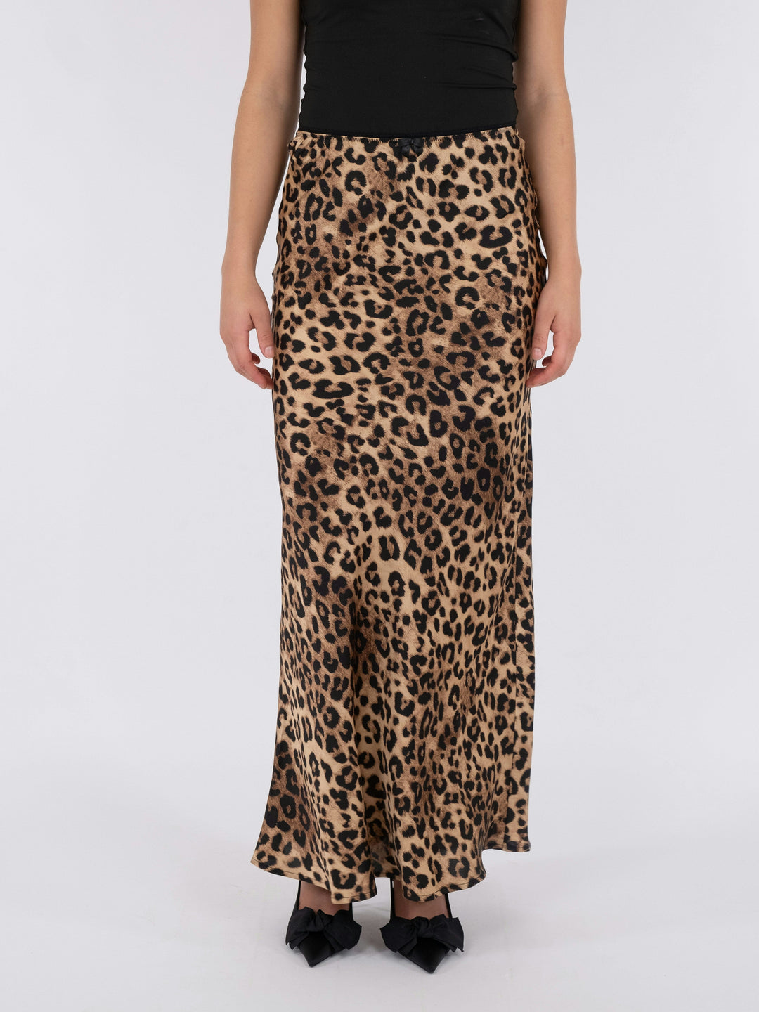 Neo Noir - Lola Leo Long Skirt - Leopard