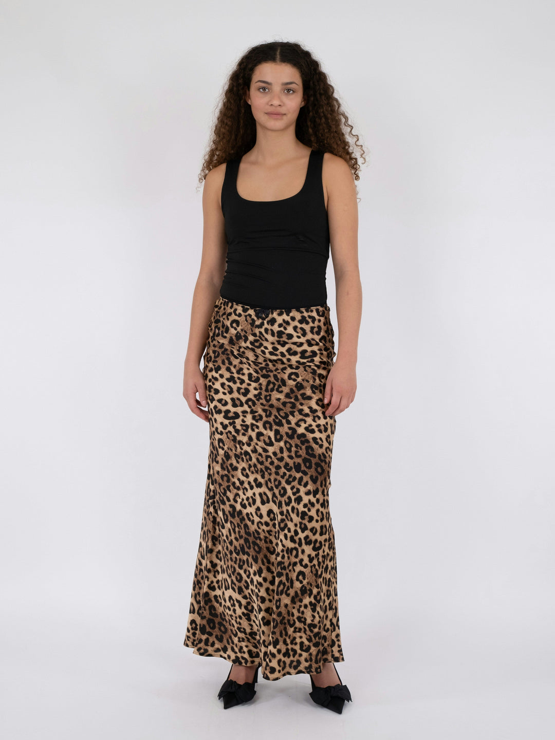 Neo Noir - Lola Leo Long Skirt - Leopard