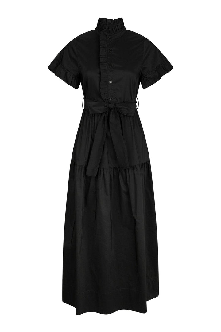 Neo Noir - Nellie Poplin Dress 165275 - 100 - Black