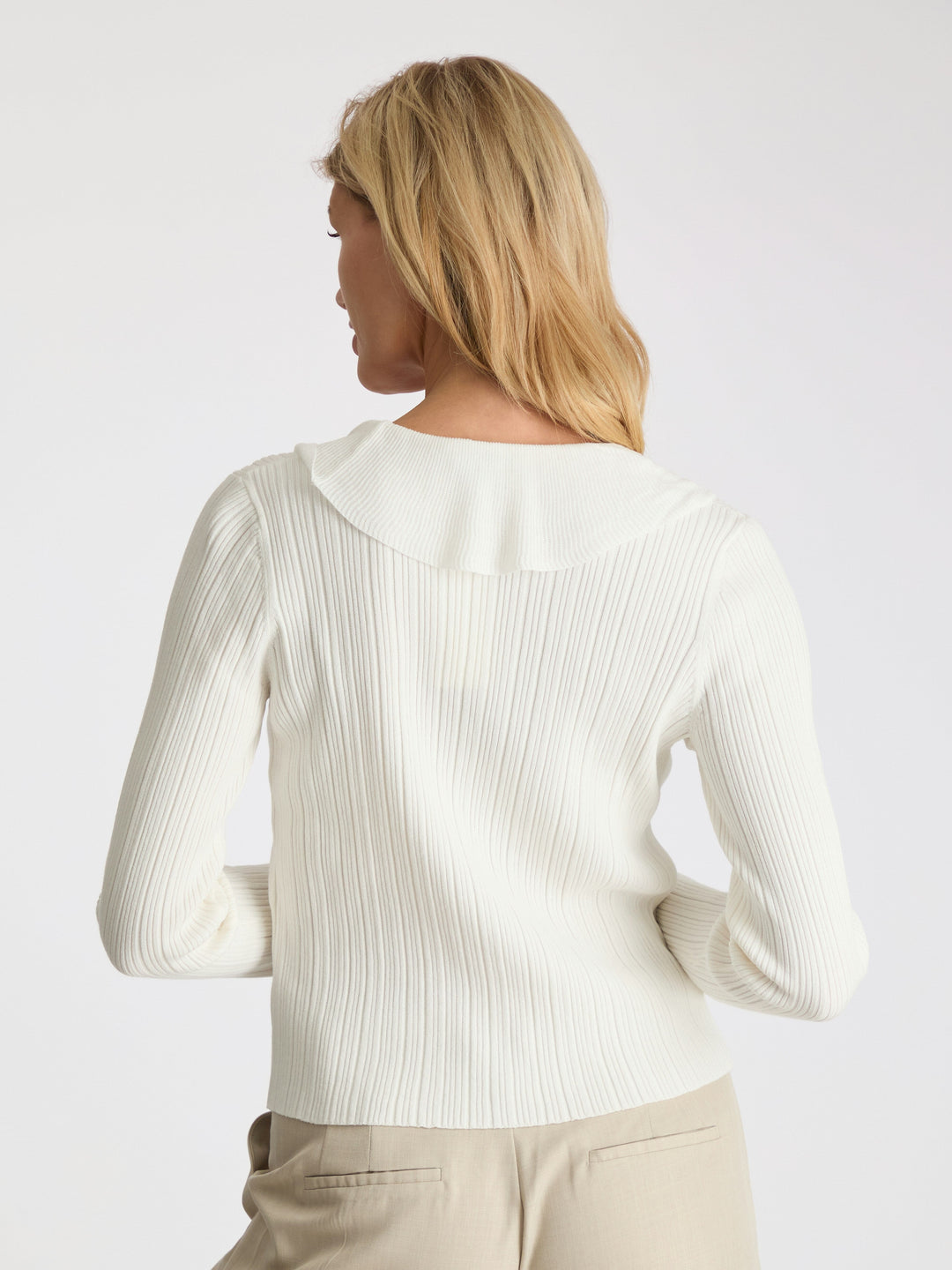 Neo Noir - Sahni Knit Blouse - Off White