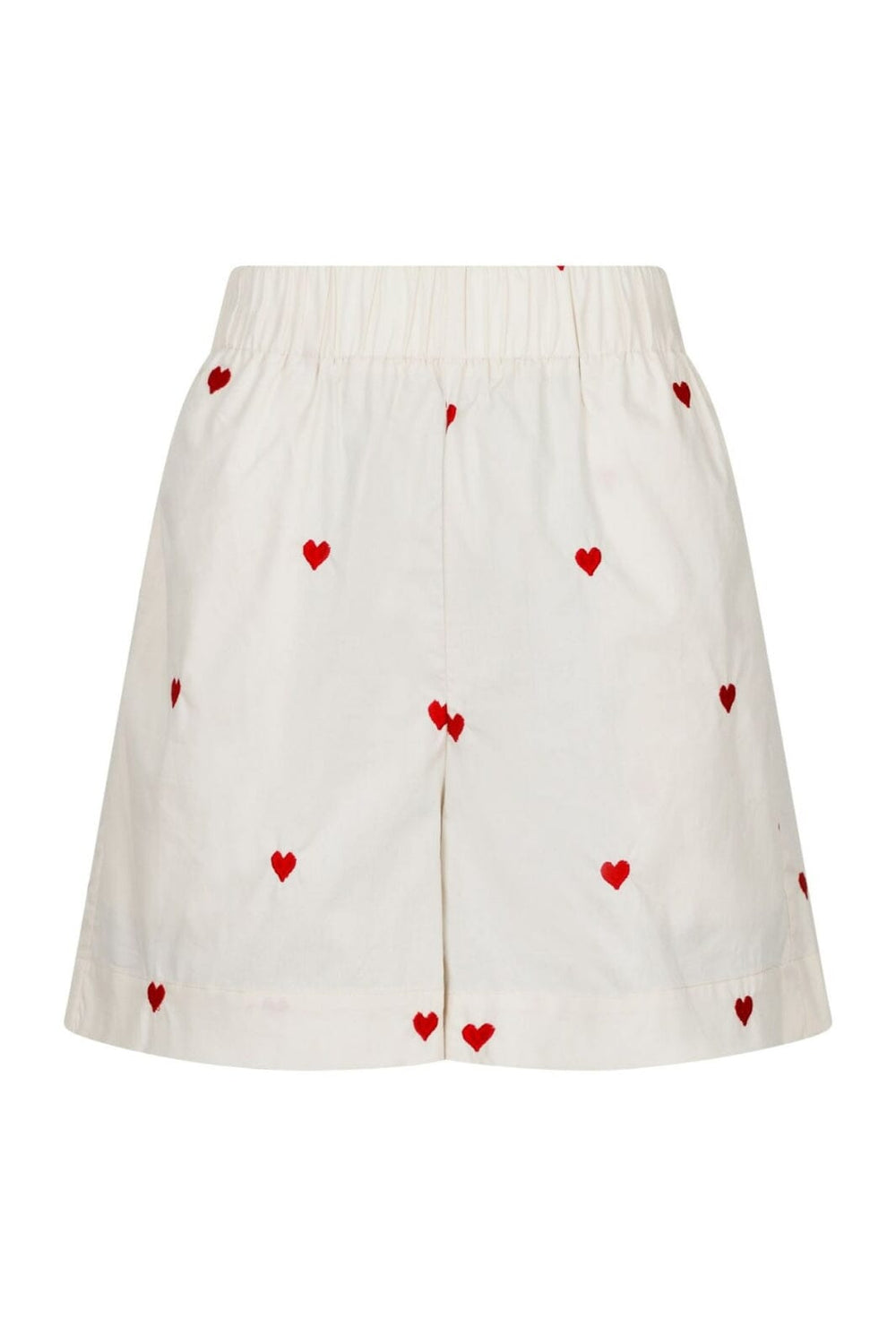 Neo Noir - Sakuri Hearts Shorts - Creme Shorts 