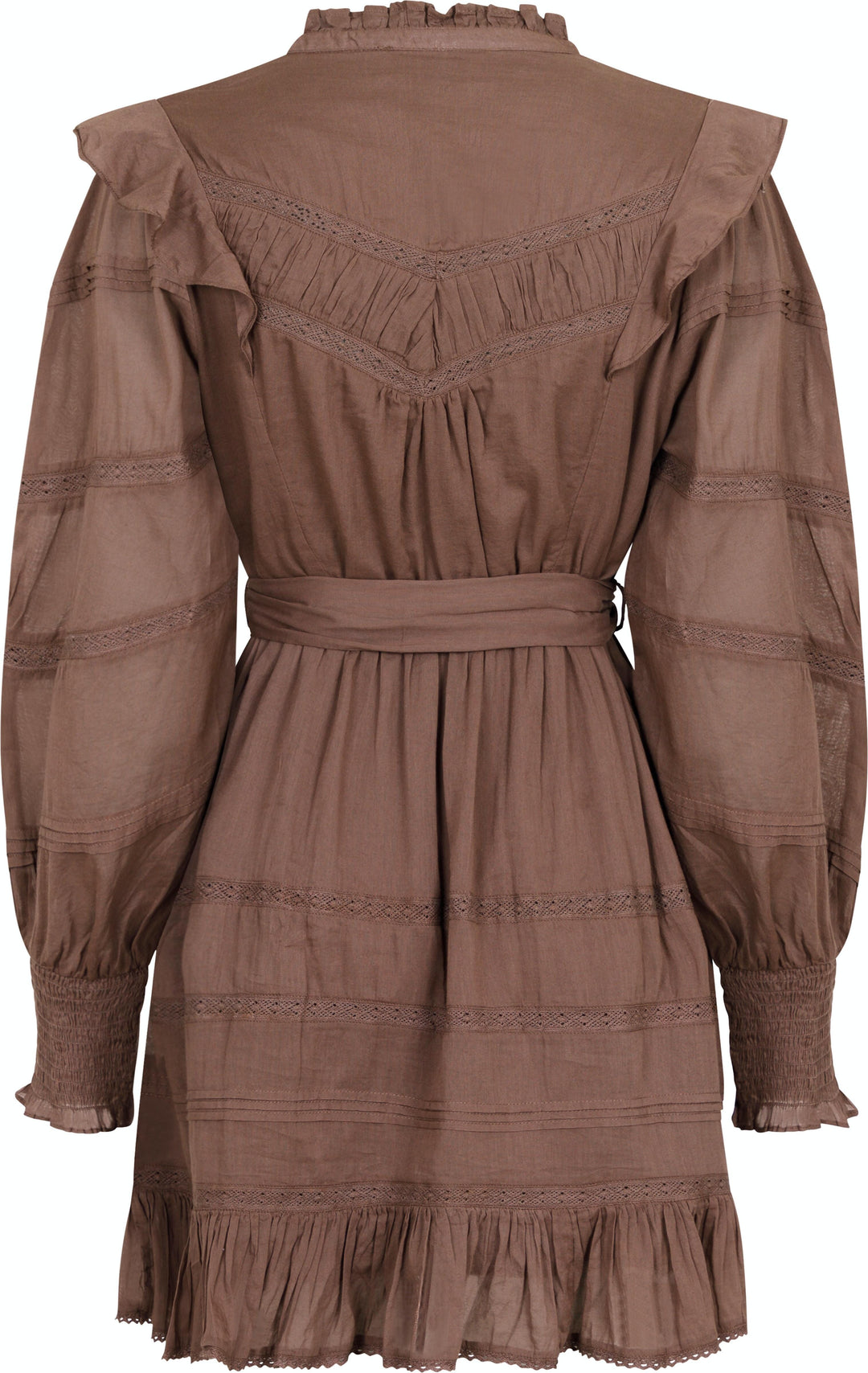 Neo Noir - Salli S Voile Dress - Light Brown