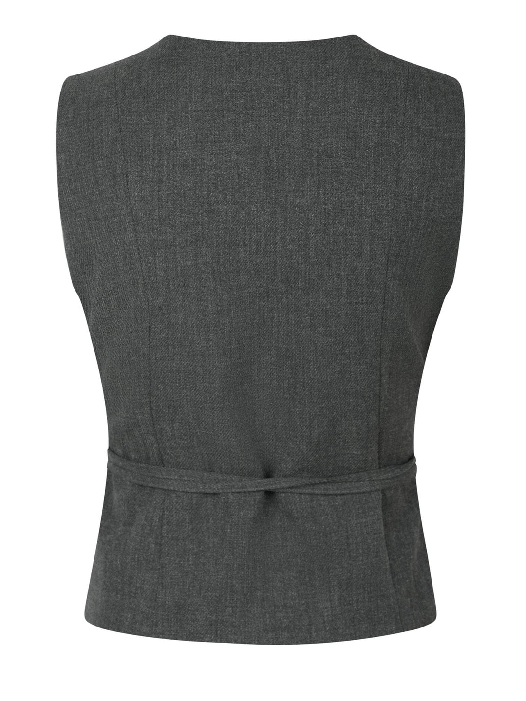 Neo Noir - Samara Wrap Waistcoat 161306 - Antracit Veste 