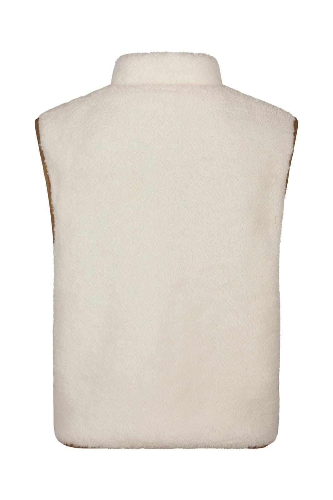 Neo Noir - Scout Teddy Waistcoat 155725 - 121 - Off White