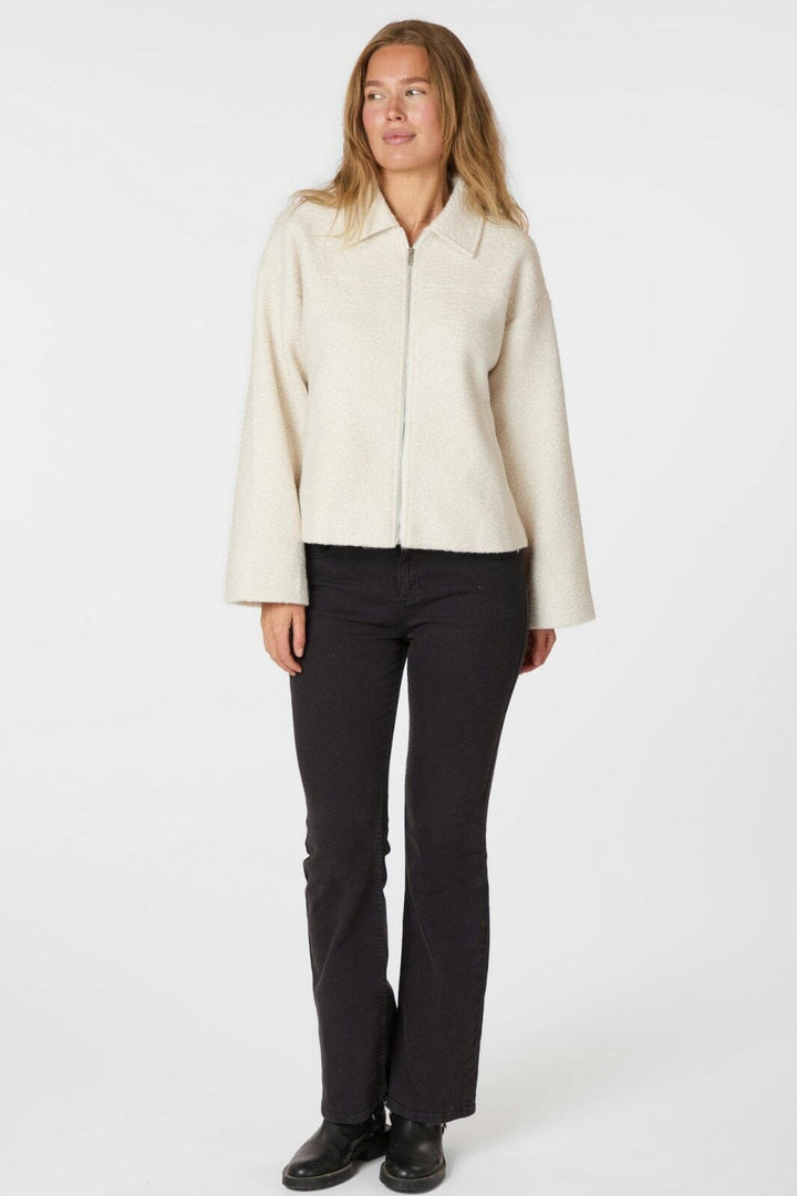 Neo Noir - Titan Soft Boucle Jacket 162865 - 121 - Off White