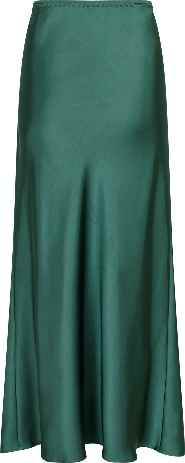 Neo Noir - Vicky Heavy Sateen Skirt - Forrest Green