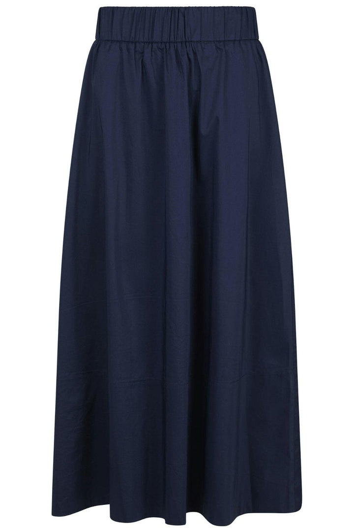 Neo Noir - Yara Poplin Skirt - Navy