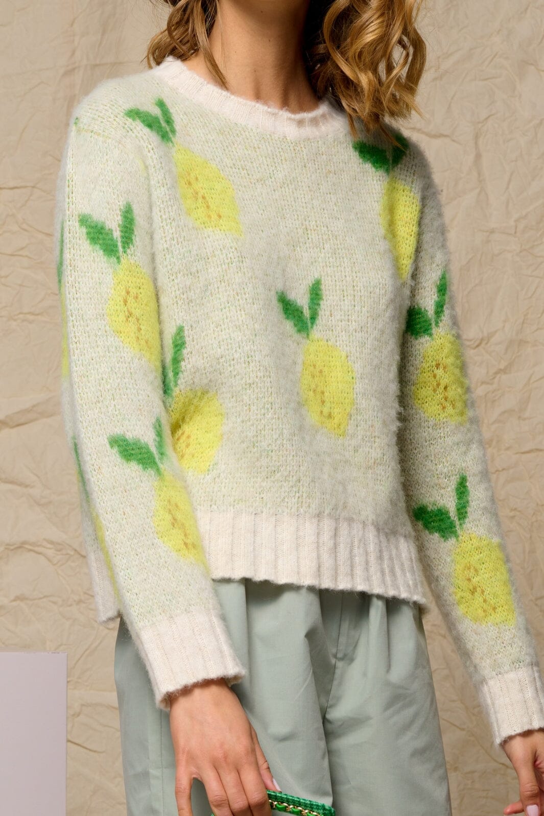 Noella - Ajax Knit Sweater - Yellow Mix 