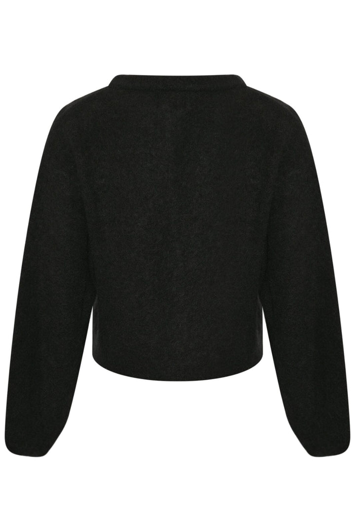 Noella - Kae Knit Cardigan - 004 Black Cardigans 