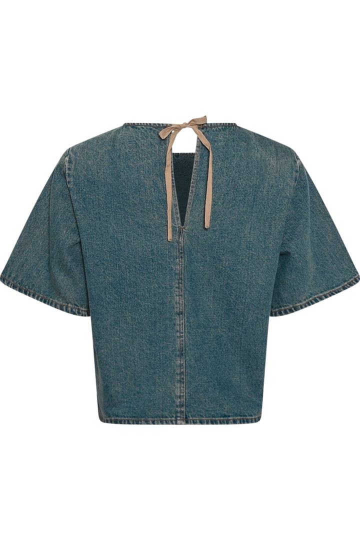 Noella - Kameko Blouse - 1056 Vintage Blue Wash