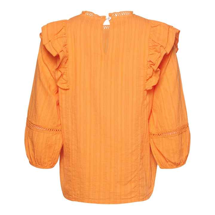 Noella - Lucca Blouse - 012 Orange Bluser 