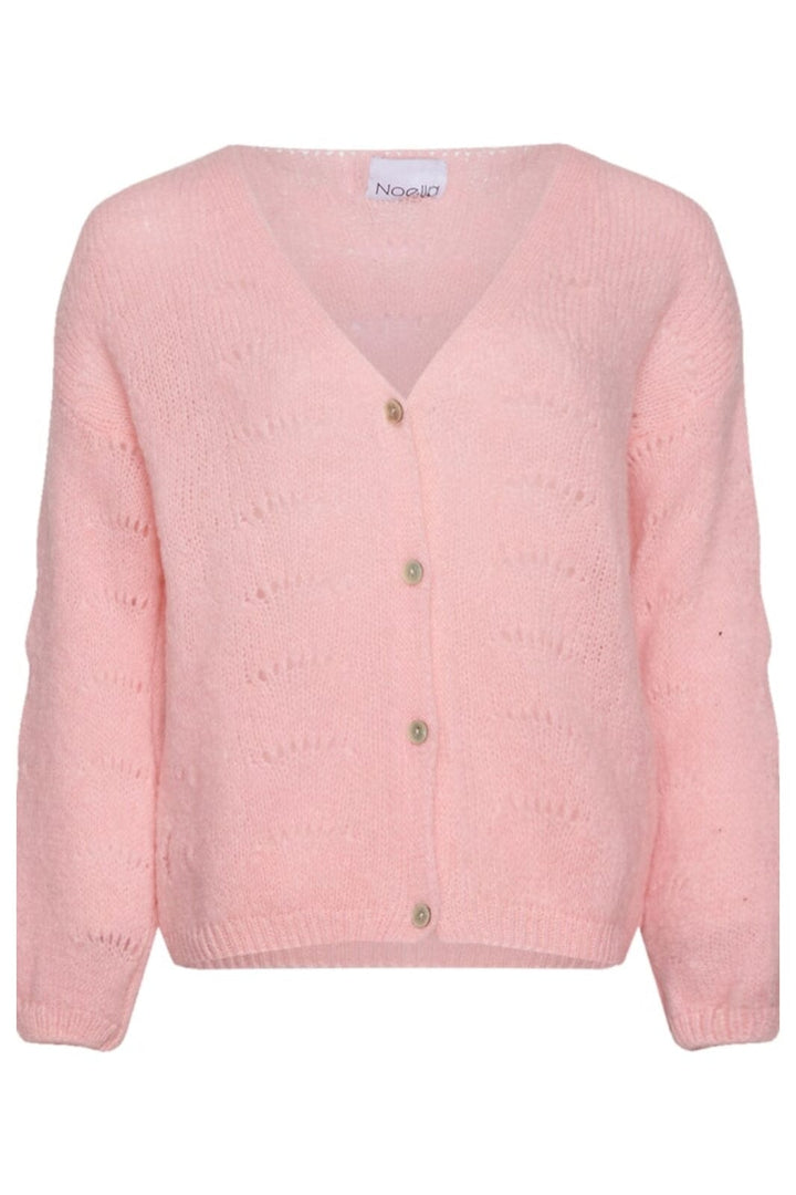 Noella - Roa Knit Cardigan - Rose Cardigans 