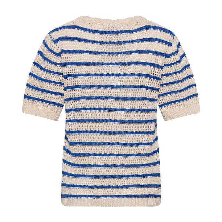 Noella - Shay Knit Jumper - Blue Stripe