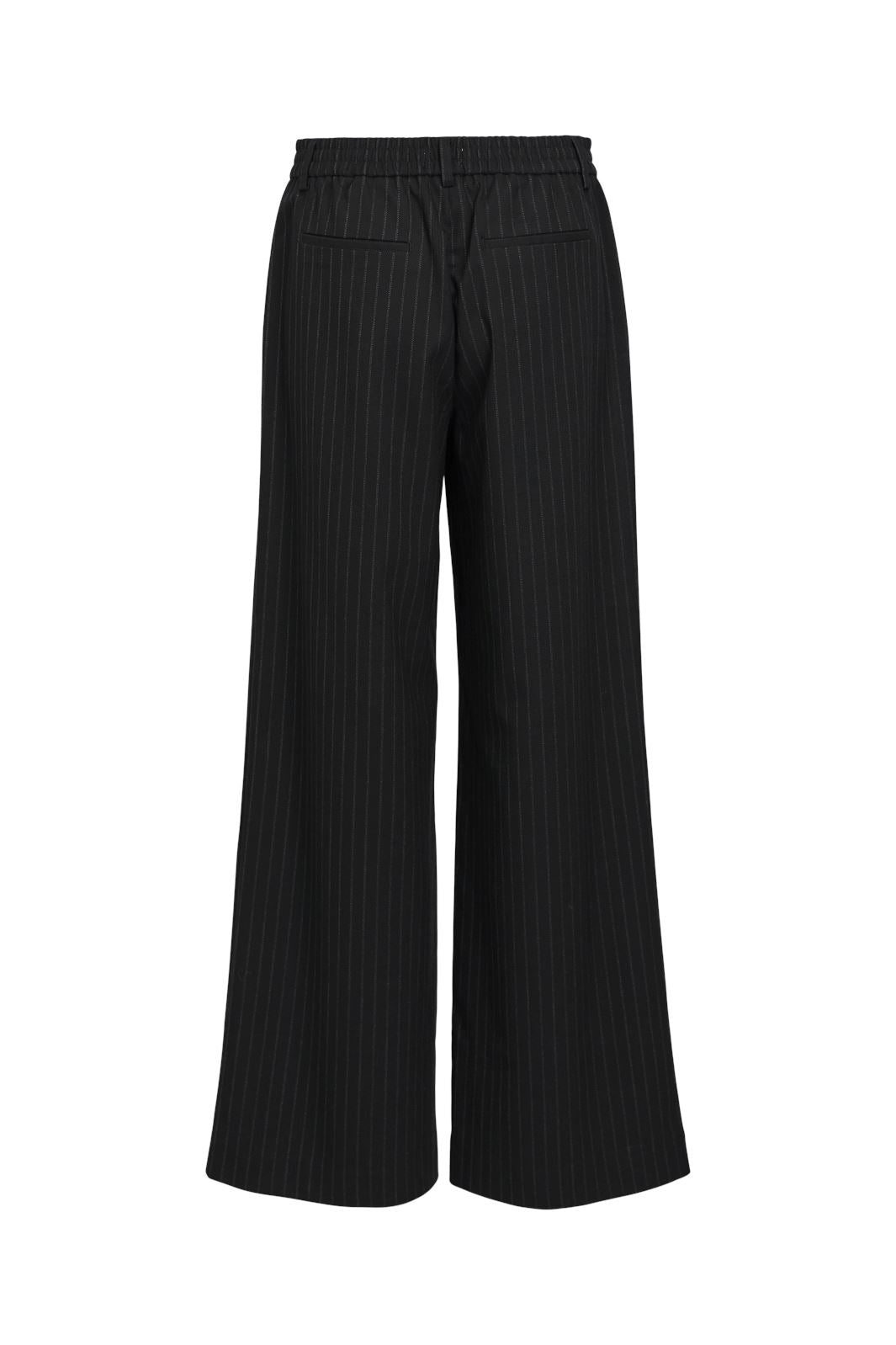 Object - Objlisa Wide Pant - 4535459 Black Grey