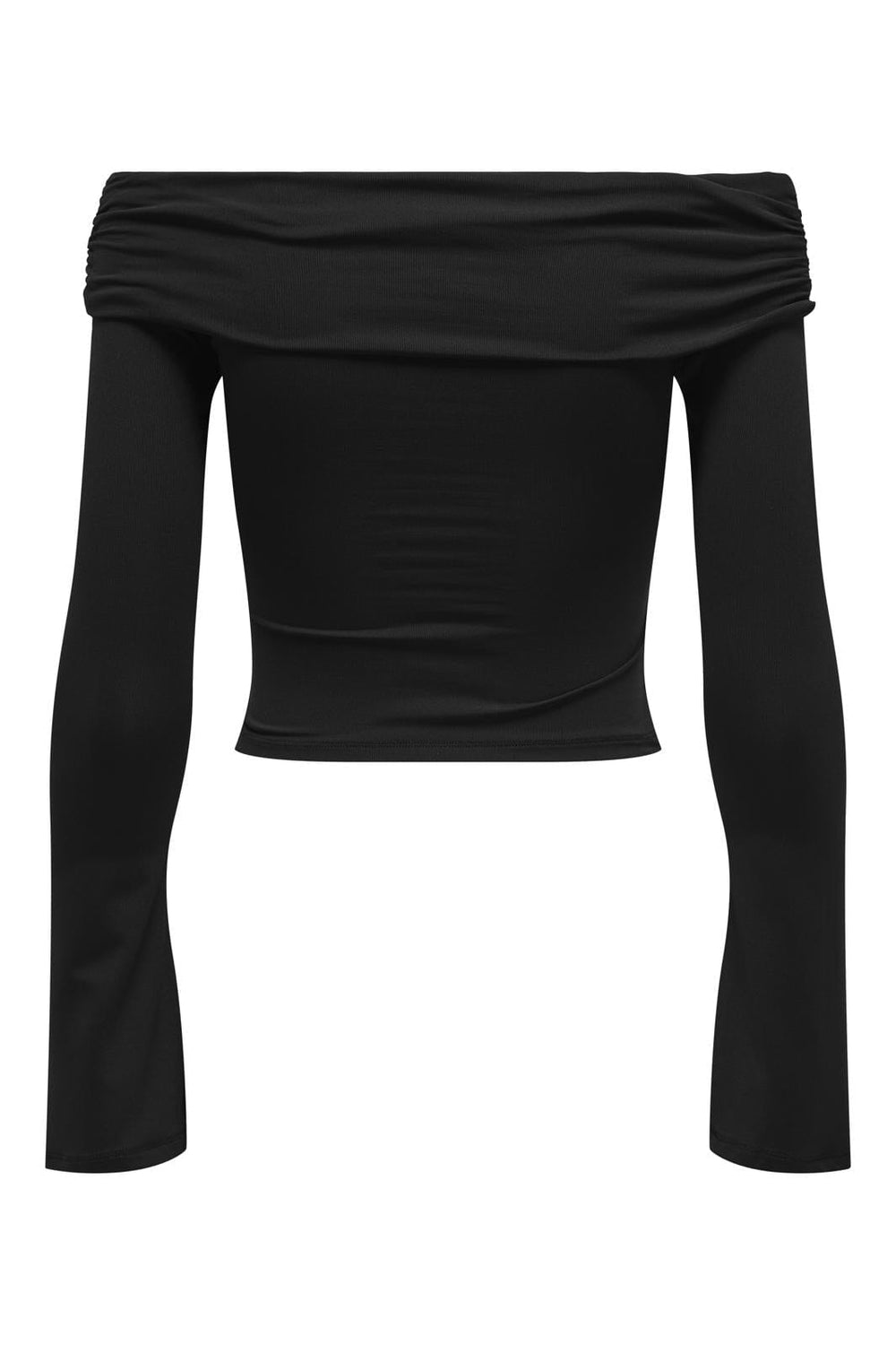 Only - Onlea L/S Twist Off Shoulder Top - 4702712 Black