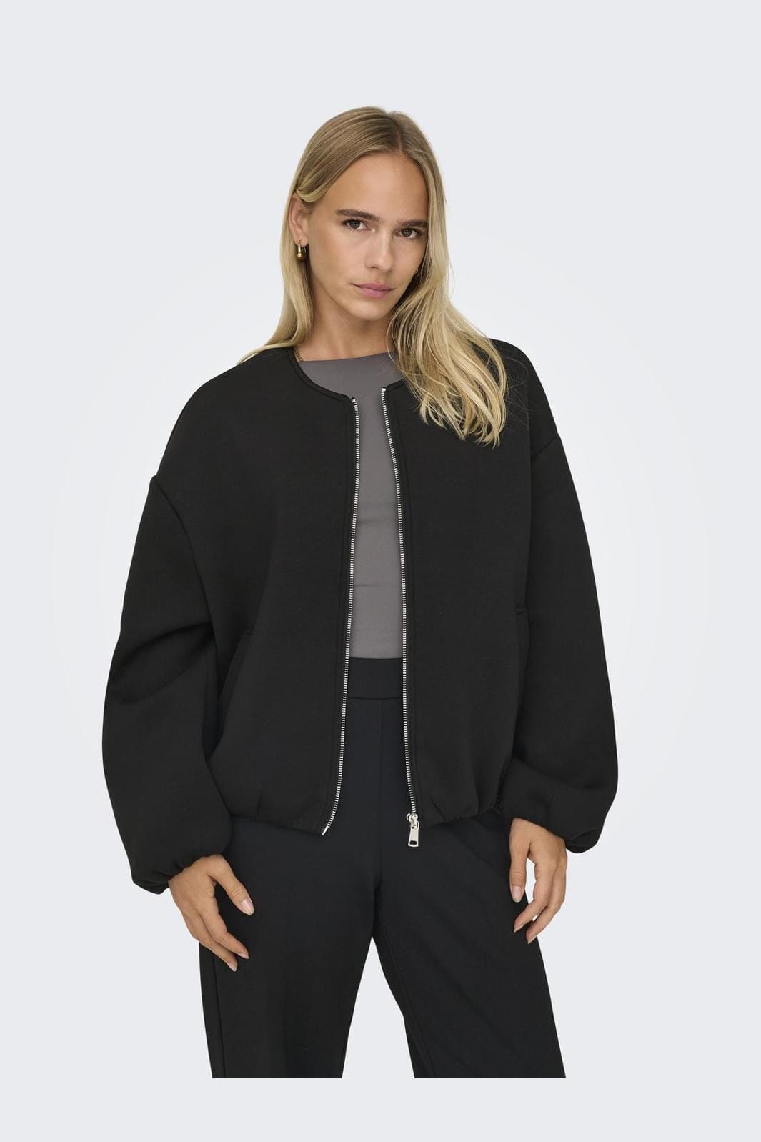 Only - Onlellie Scuba Jacket - 4713003 Black