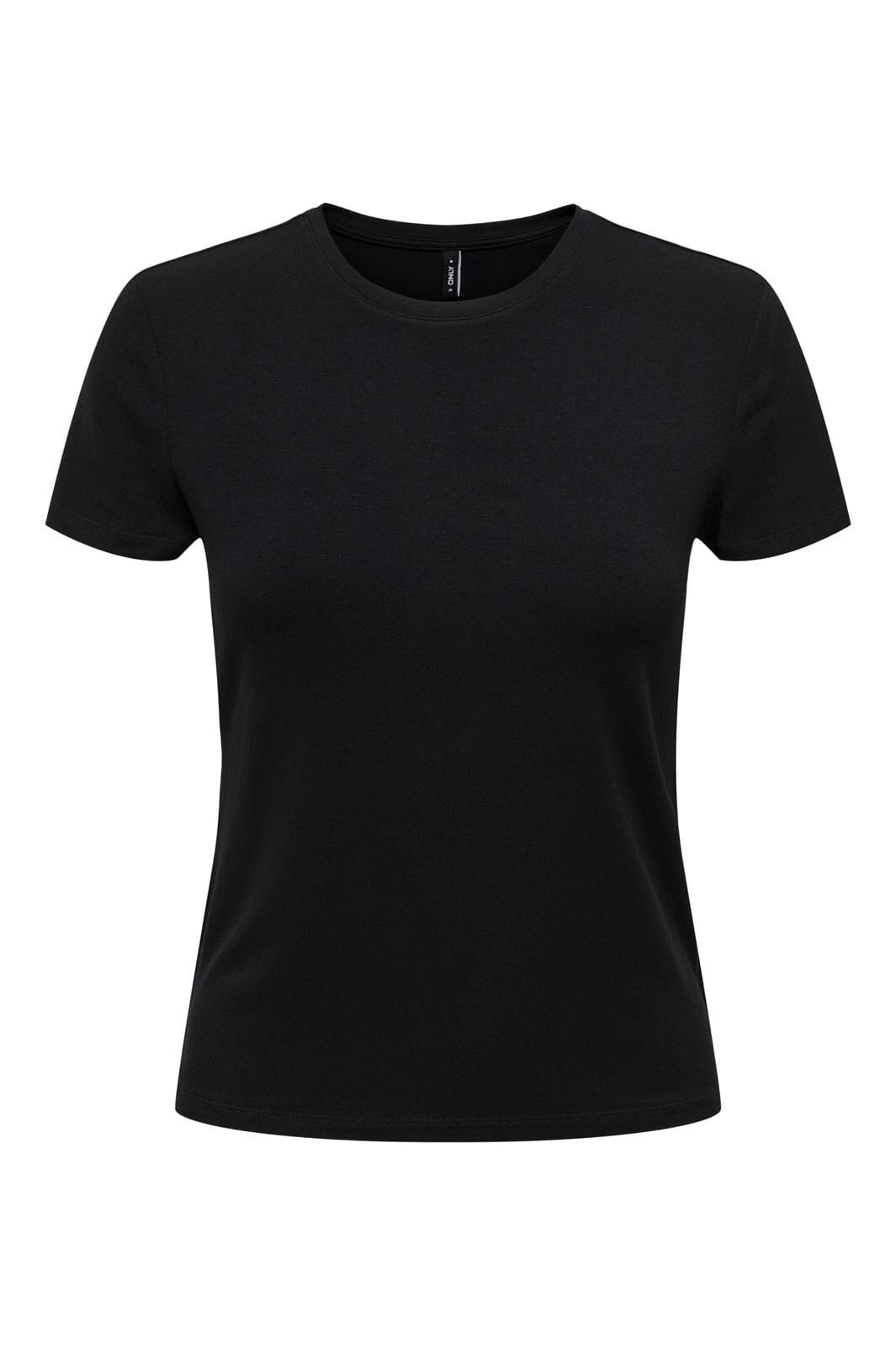 Only - Onlfelina S/S O-Neck Top - 4658999 Black