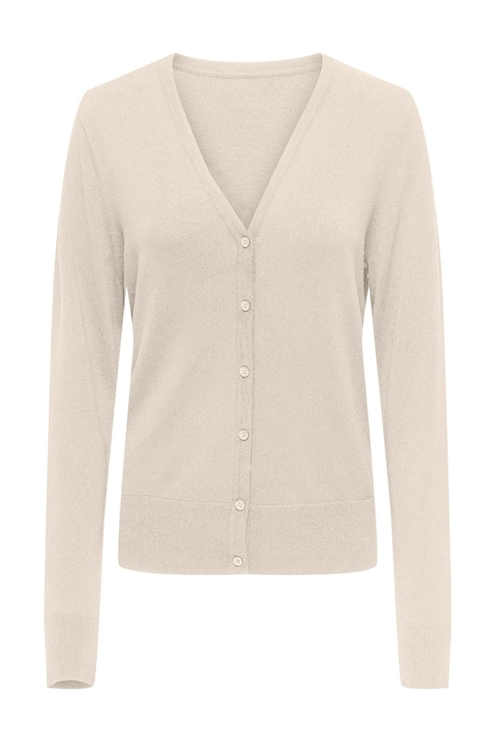 Only - Onljasmin V-Neck Cardigan Knt - 4601643 Birch Cardigans 