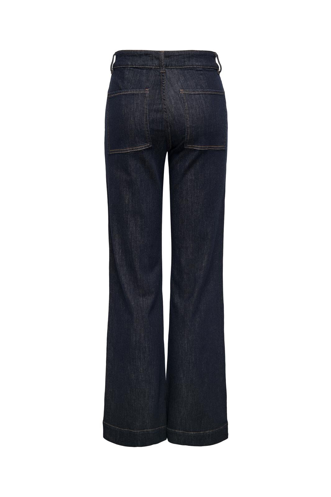 Only - Onljuicy Rinse Wide Hem Mae - 4619416 Dark Blue Denim