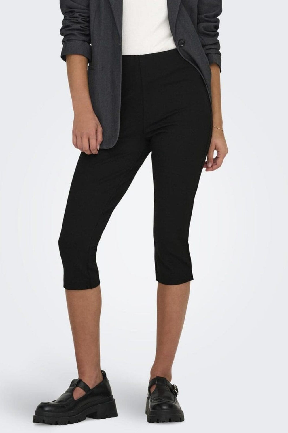 Only - Onlmarcella Capri Pant Cc - 4650199 Black