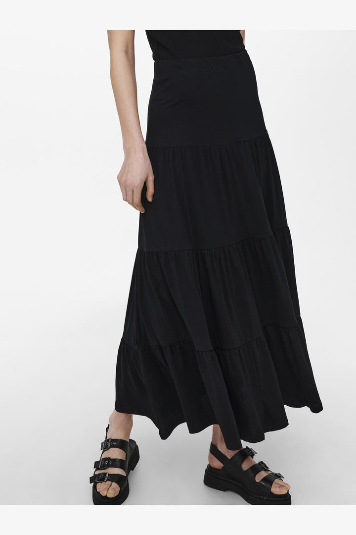 Only - Onlmay Life Maxi Skirt - 3583283 Black