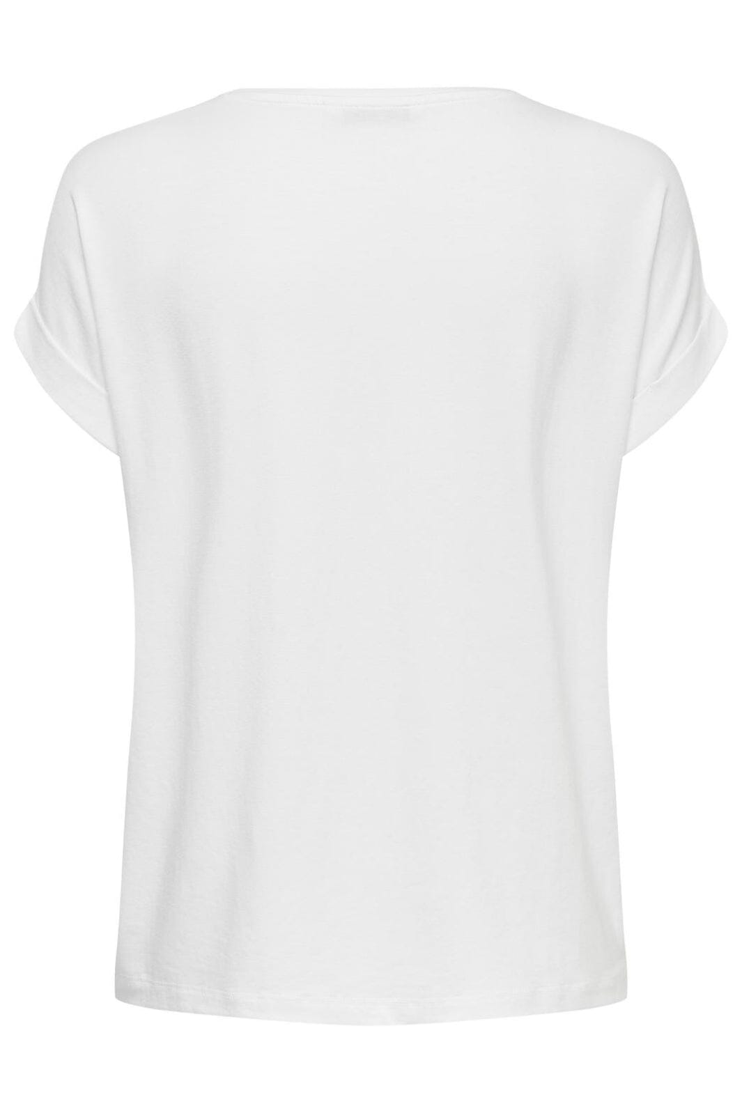 Only - Onlmoster S/S O-Neck Top - 2079282 White