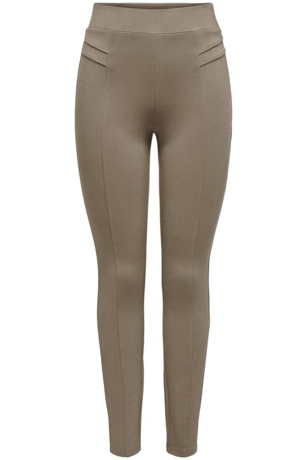 Only - Onlnori Stitch Legging Cc - 4512343 Taupe Gray Leggings 