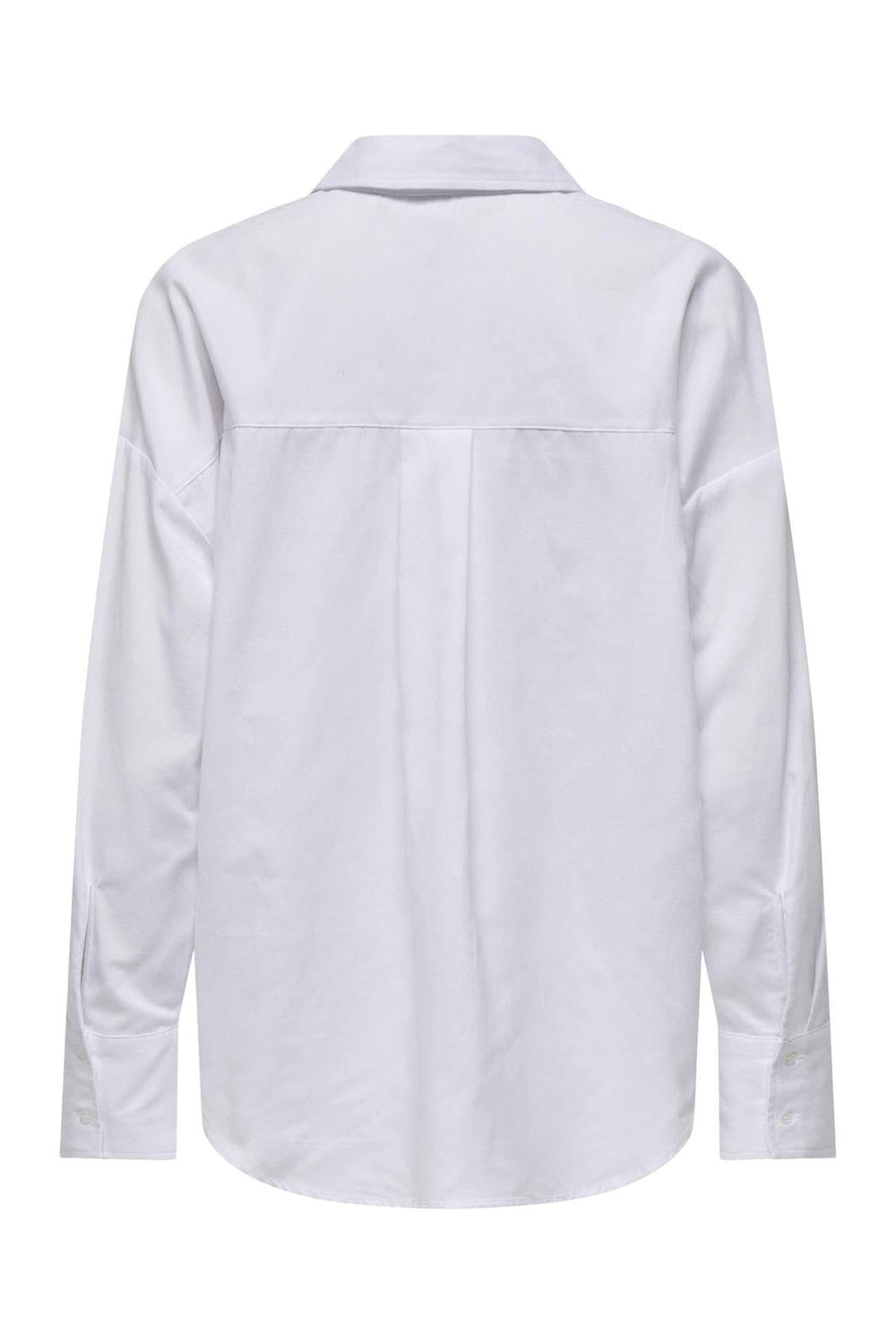 Only - Onloregon Oxford Life Ls Shirt - 4689669 Bright White