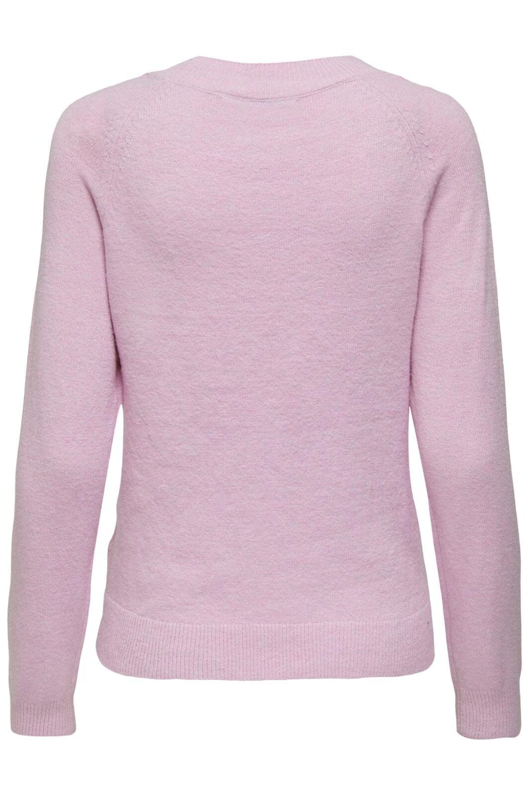 Only - Onlrica Life L/S Pullover Knt - 4043939 Pastel Lavender W. Melange