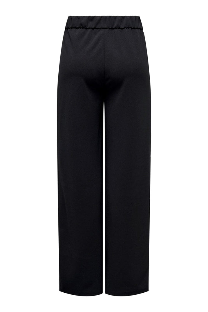 Only - Onlsania Tie Button Pant - 4282448 Black Bukser 