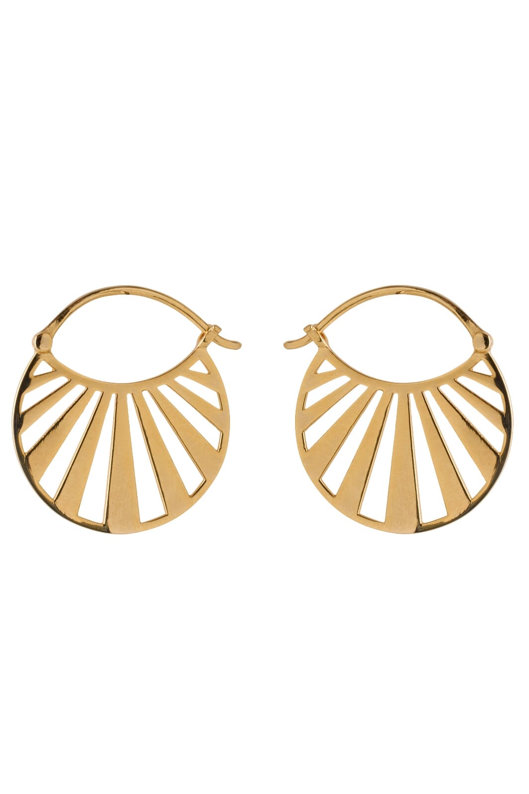 Pernille Corydon Jewellery - Misty Light Earrings - Golden Øreringe 