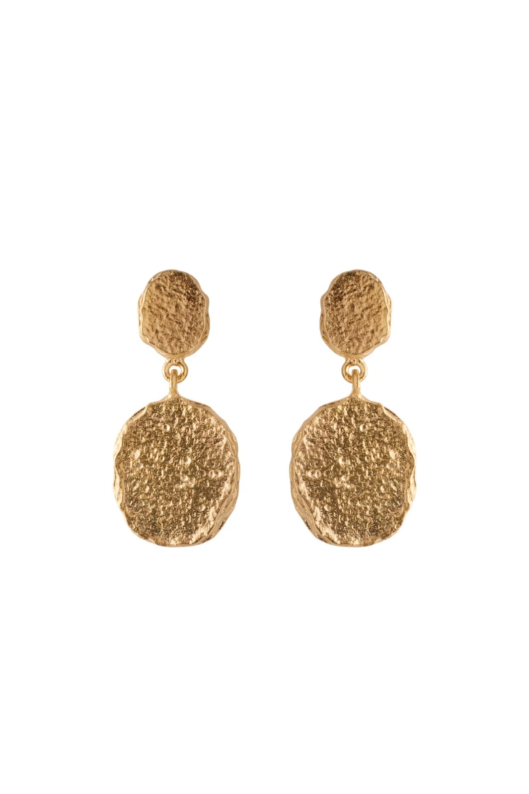 Pernille Corydon Jewellery - Storm Earrings - Goldplated Øreringe 