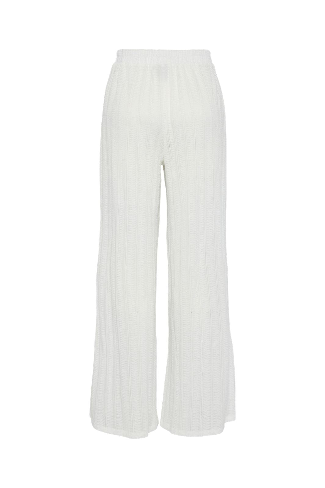 Pieces - Pcafie Lace Pants - 4434053 Bright White