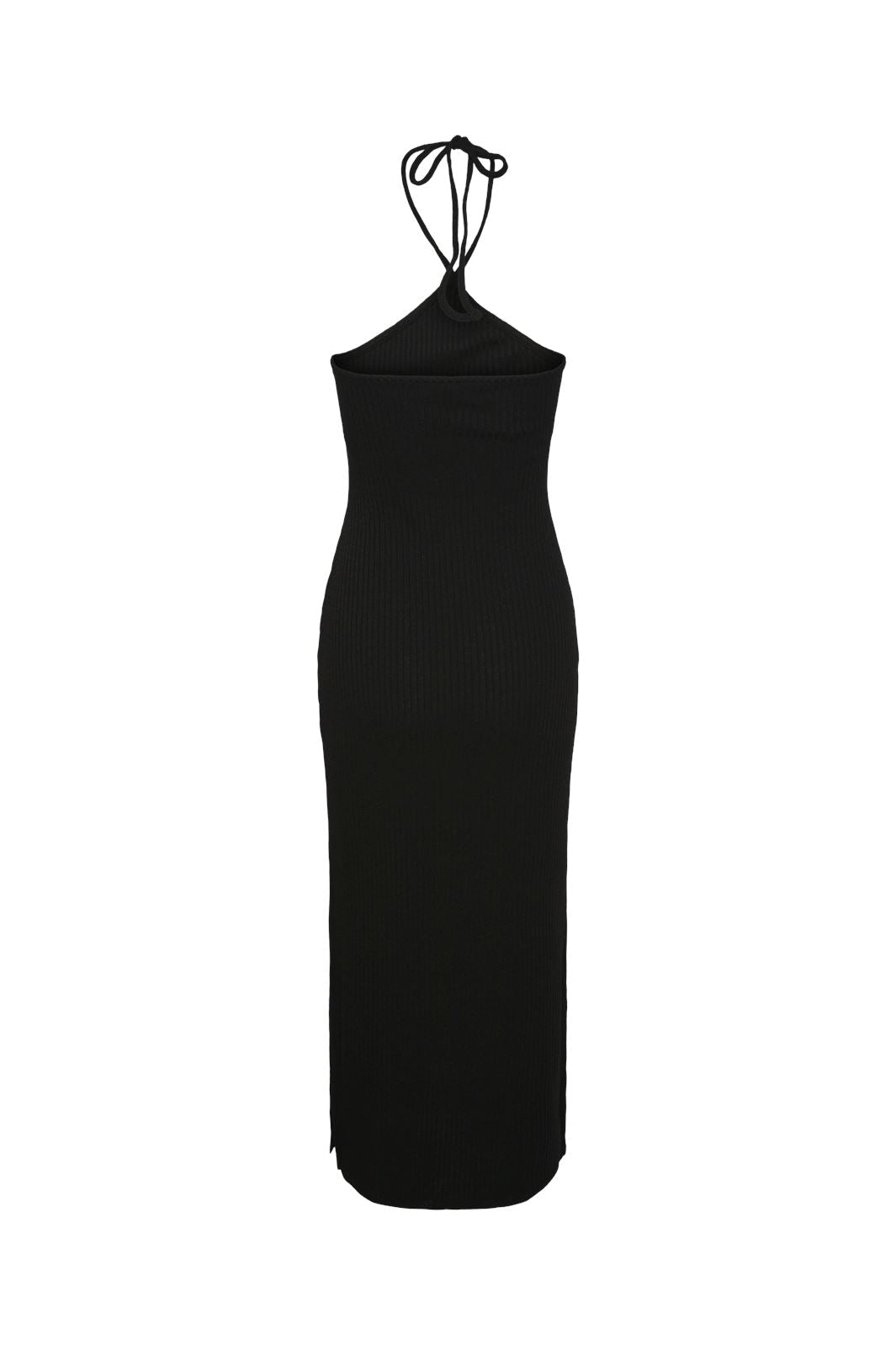 Pieces - Pcalicia Sl Long Halter Neck Dress - 4368760 Black