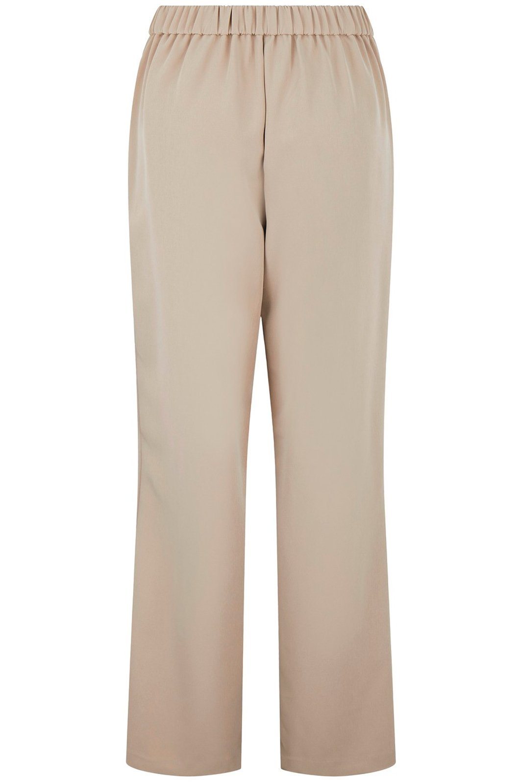 PIECES - PcBossy Hw Wide Pant - Silver Mink Bukser 