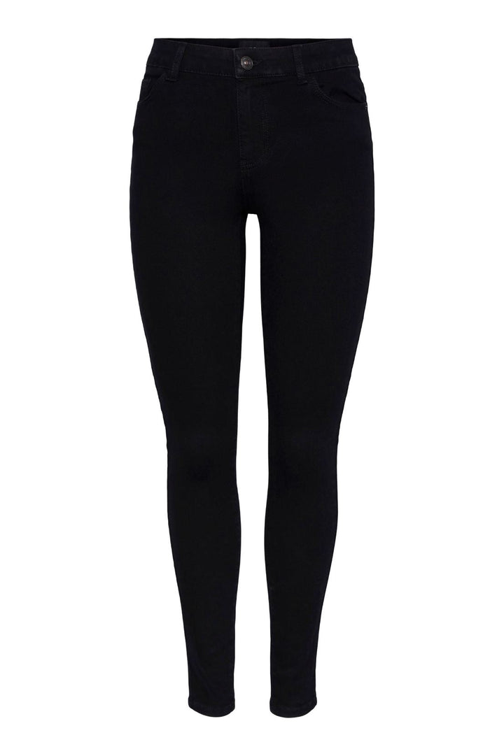 Pieces - Pcdana Skinny Jeans Bl102 - 4438592 Black Denim Jeans 