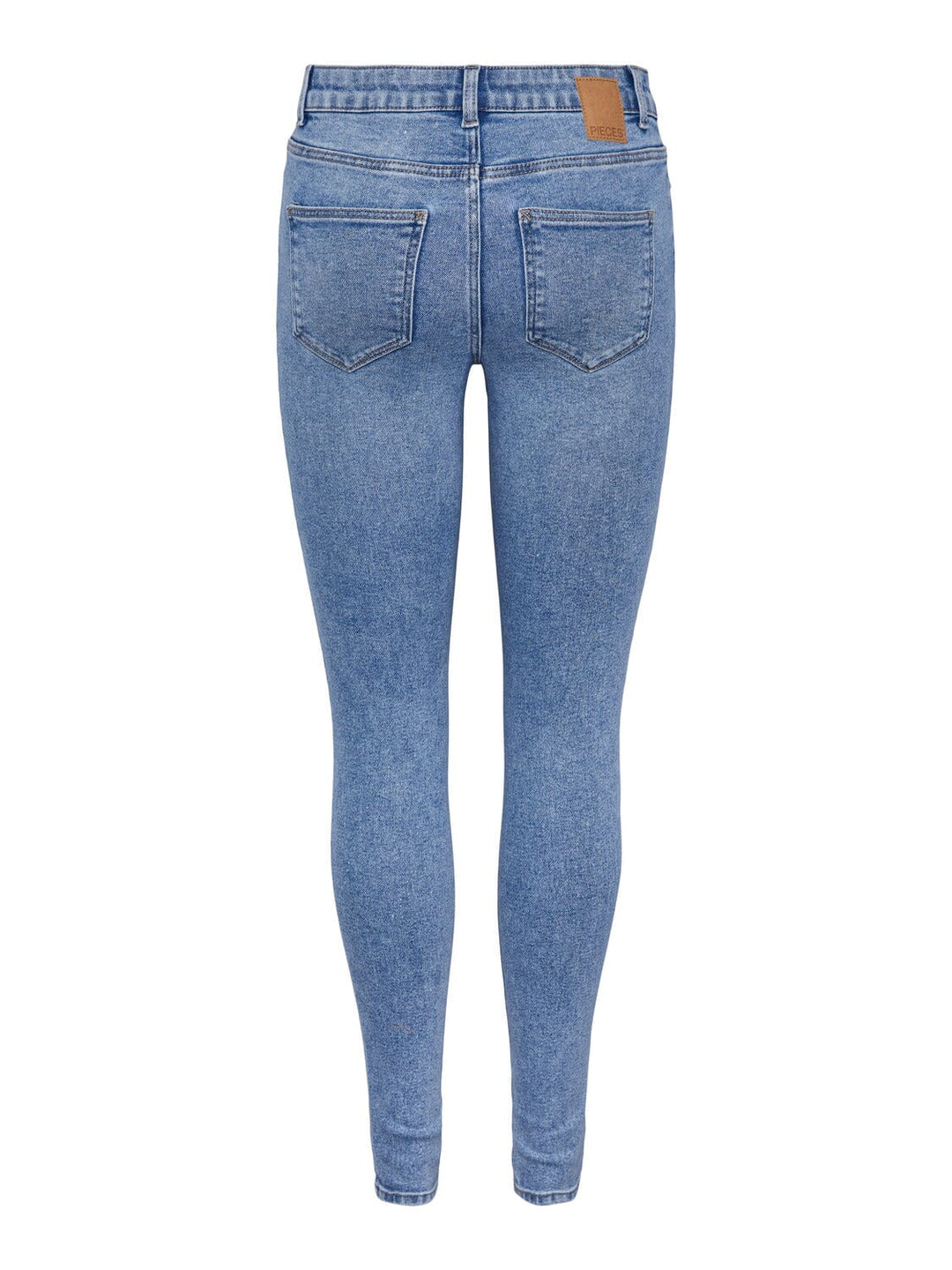 Pieces, Pcdana Mw Skinny Jeans Lb302, Light Blue Denim