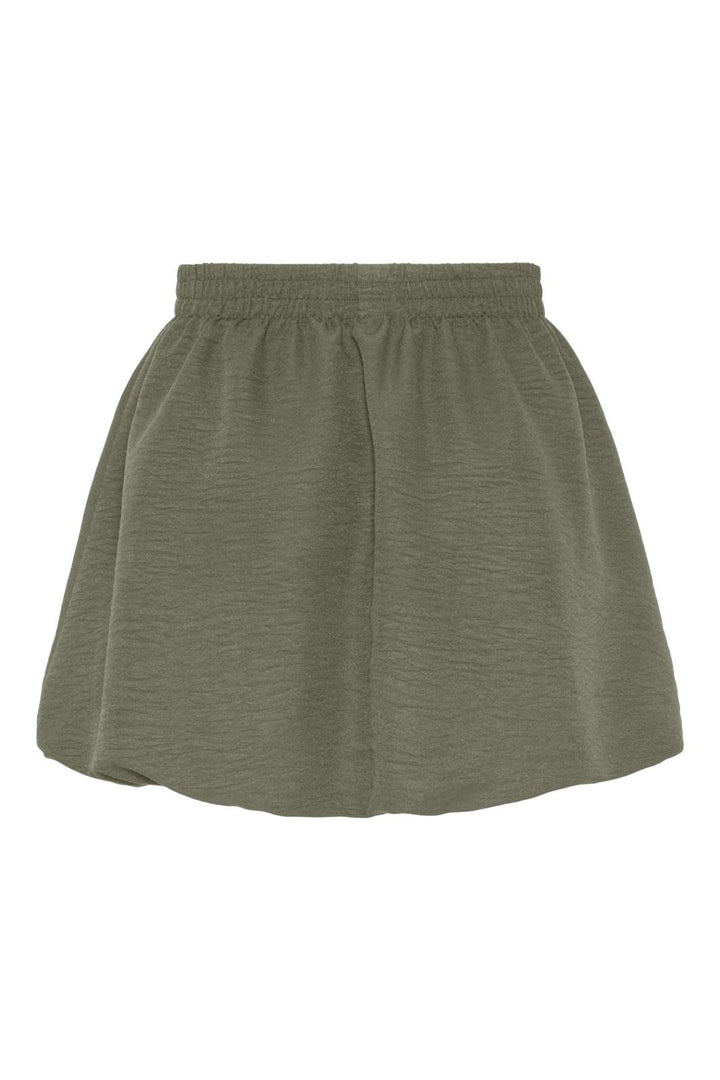 Pieces - Pcgianna Short Balloon Skirt Jit - 4720684 Deep Lichen Green