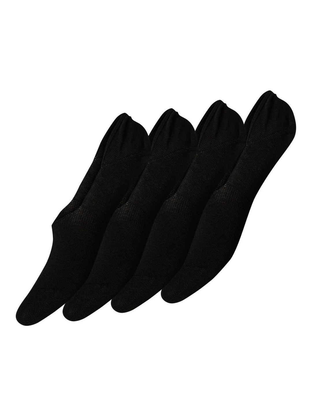 Pieces, Pcgilly Footies 4 Pack, Black