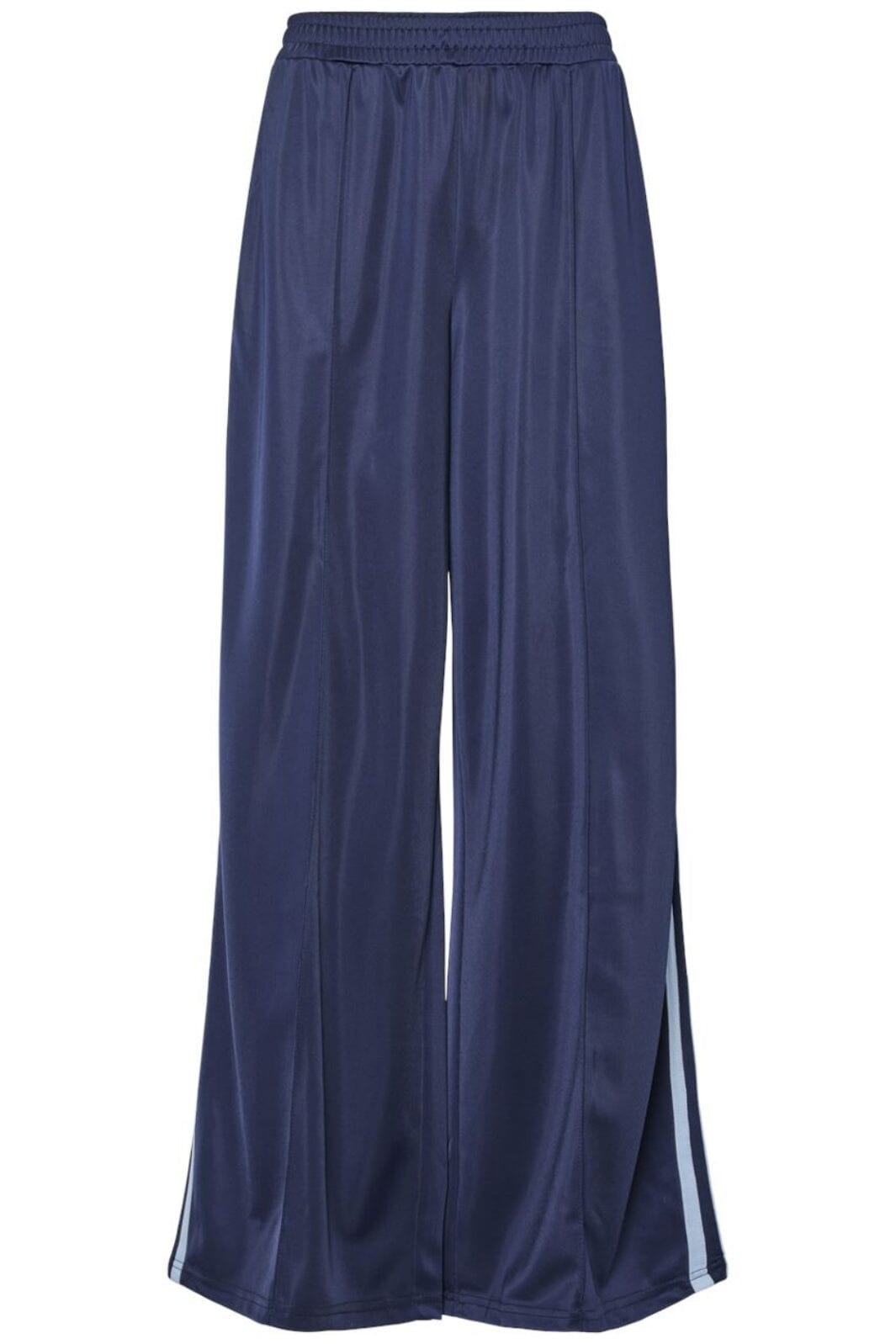 Pieces - Pcgrace Ultra Wide Pants Fsy - 4756232 Cashmere Blue Stripe Bukser 