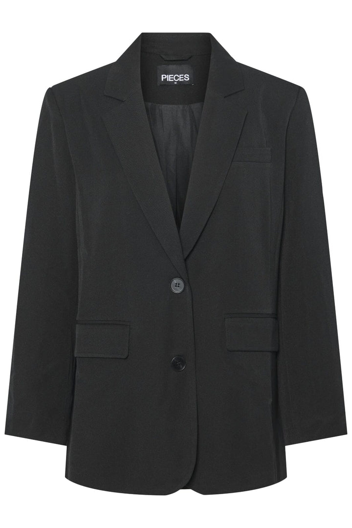 Pieces - Pckamil Ls Loose Blazer - 4738019 Black