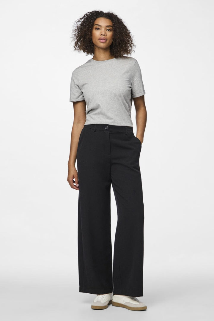 Pieces - Pckamil Wide Pant - 4673957 Black