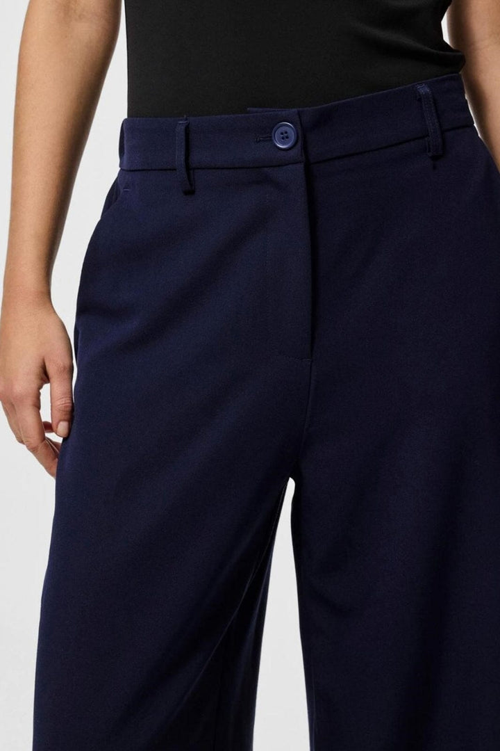 Pieces - Pckamil Wide Pant - 4735778 Maritime Blue