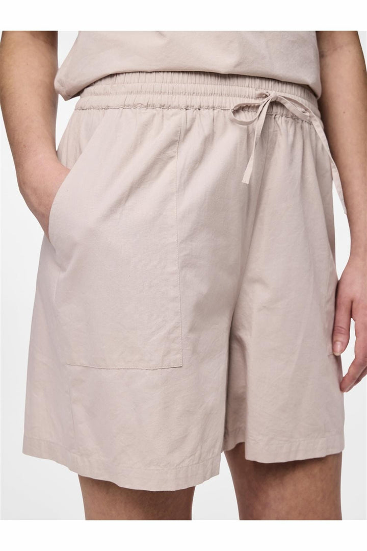 Pieces - Pckarson Shorts - 4506114 Silver Gray