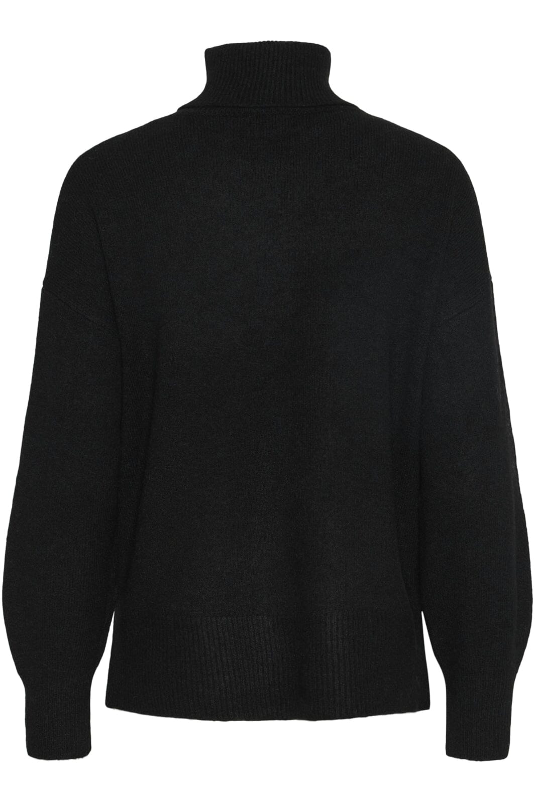 Pieces - Pcmalou Ls Rollneck Knit - 4542727 Black