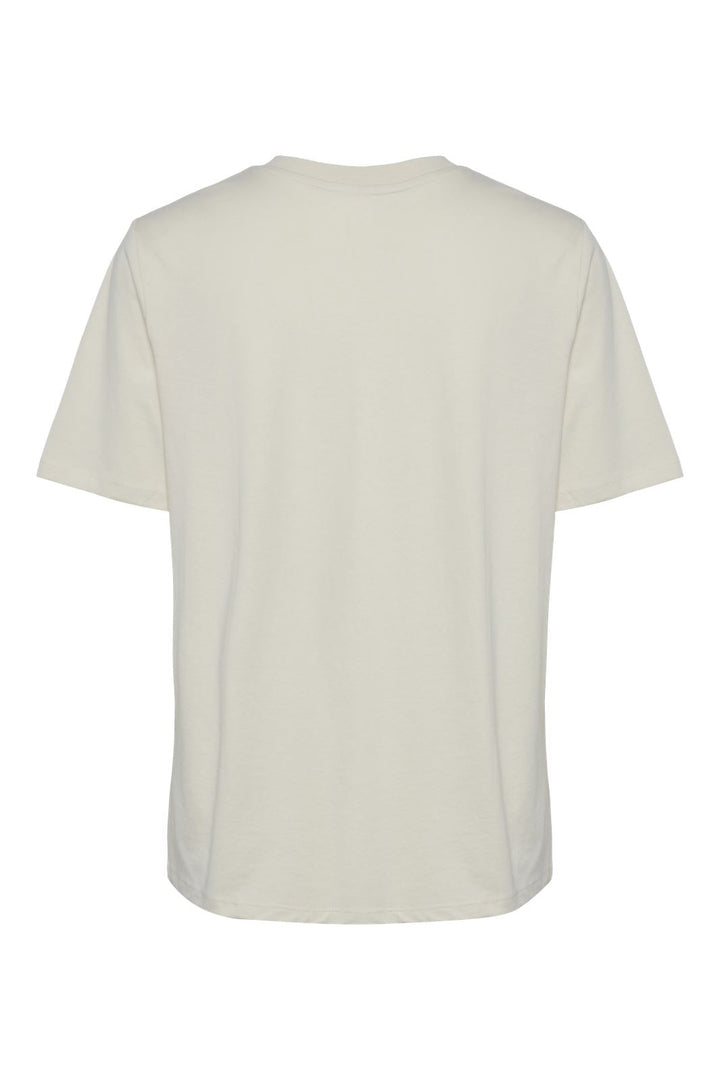 Pieces - Pcria Ss Solid Tee - 4280168 Birch