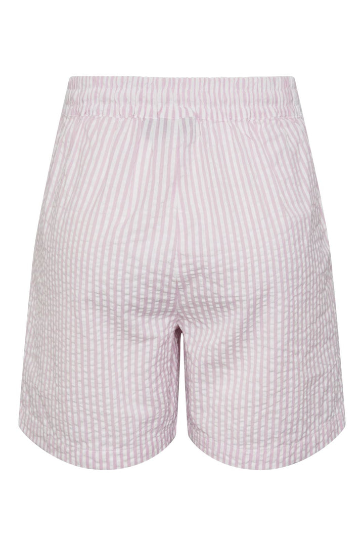 Pieces - Pcsally Loose String Shorts - 4497580 Pastel Lavender Cloud Dancer