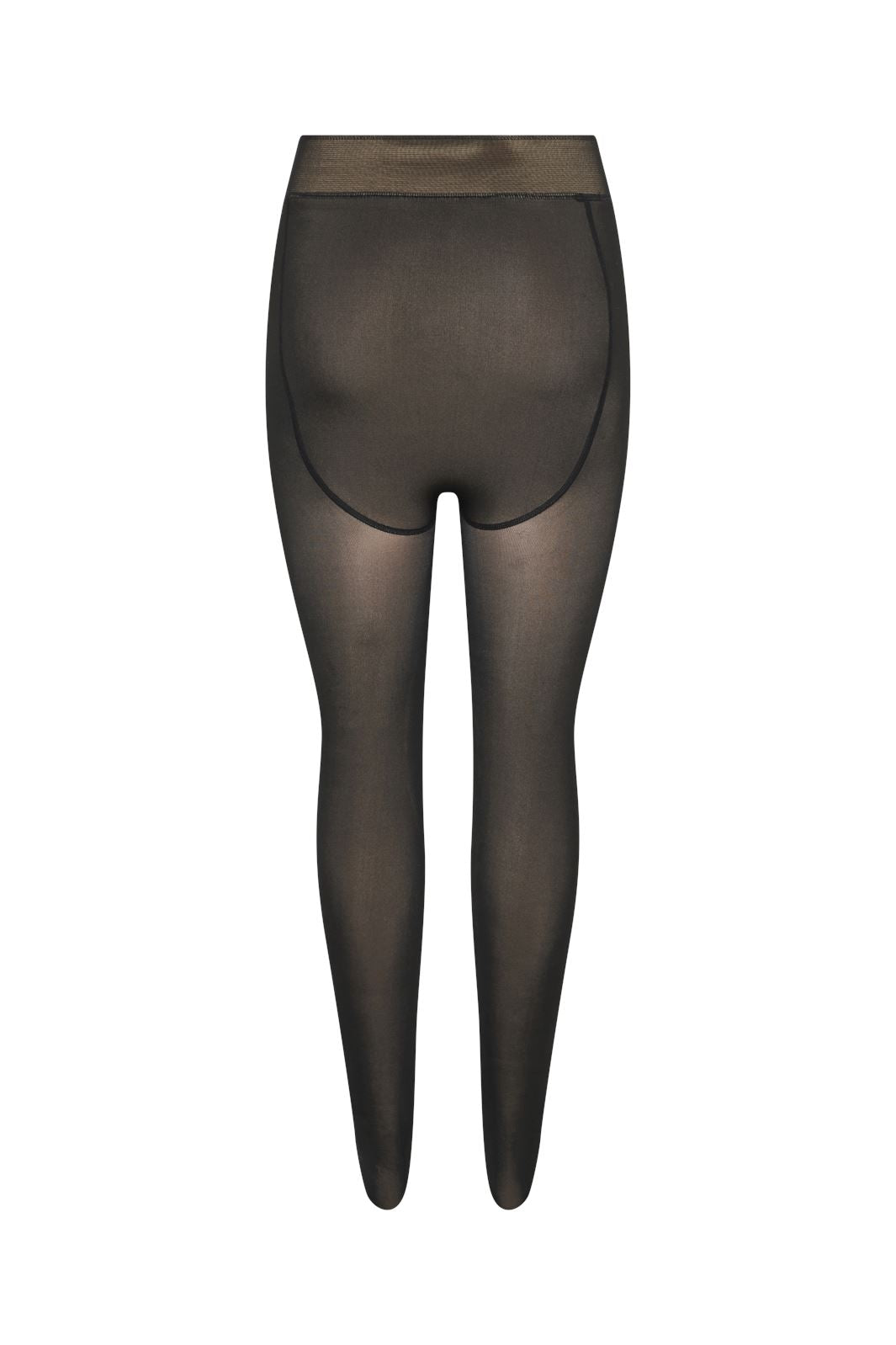 Pieces - Pcsophie Fleece Tights - 4546897 Black Nude Fleece