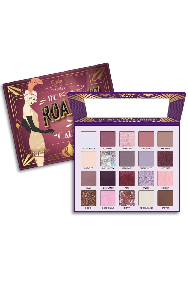 Rude Cosmetics - The Roaring 20s - 20 Eyeshadow Palette - Carefree - Øjenskygge 