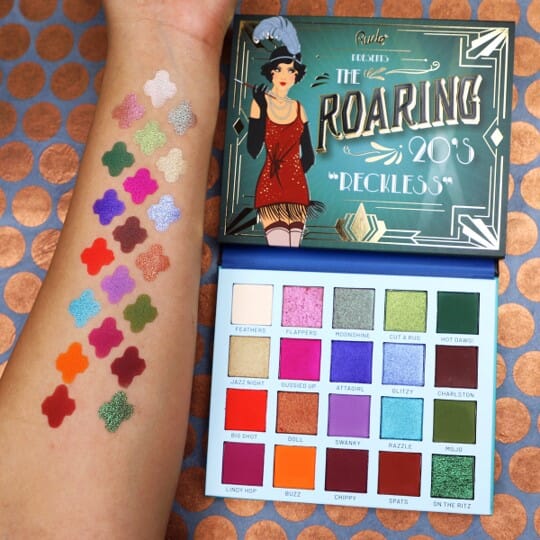 Rude Cosmetics - The Roaring 20's - 20 Eyeshadow Palette - Reckless - Øjenskygge 